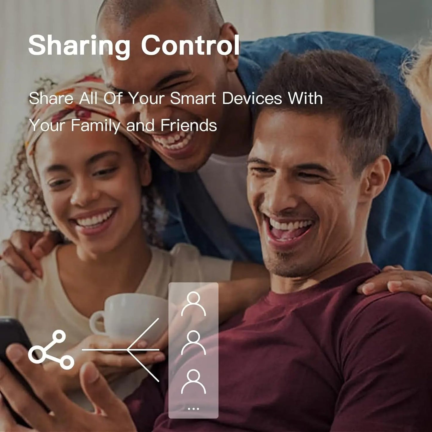 Tuya US Smart Life LED Dimmer Switch, WiFi Remote Control, Dimming Home Lights, Touch Switches, Voice Control, Black