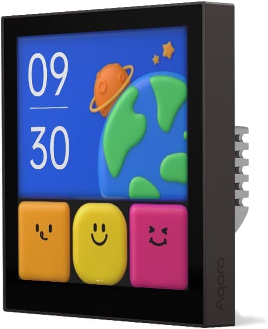 Aqara Magic Switch S1E, Smart Switch, Home Automation, Support HomeKit, Alexa, Google Home, Create Unlimited Scenes with Aqara App, Change Themes, Indoor Use only