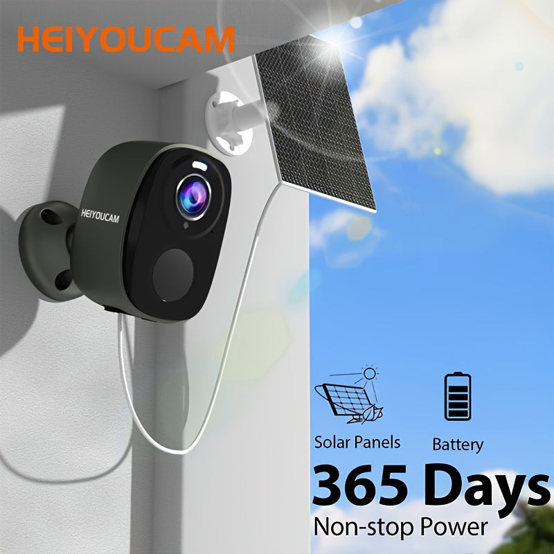 2 Set Wireless Solar Security Camera 3MP Outdoor-1