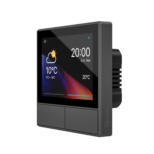 Ledgebit NSPanel EU Smart Scene Wall Switch – Touch LCD Thermostat Panel for Home Automation | Works with SONOFF, Alexa & Google Assistant