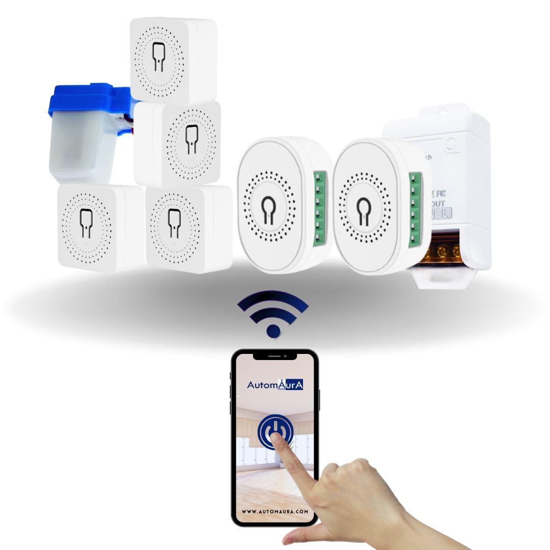 Automaura Home Automation Kit (3 BHK (Platinum Pack))