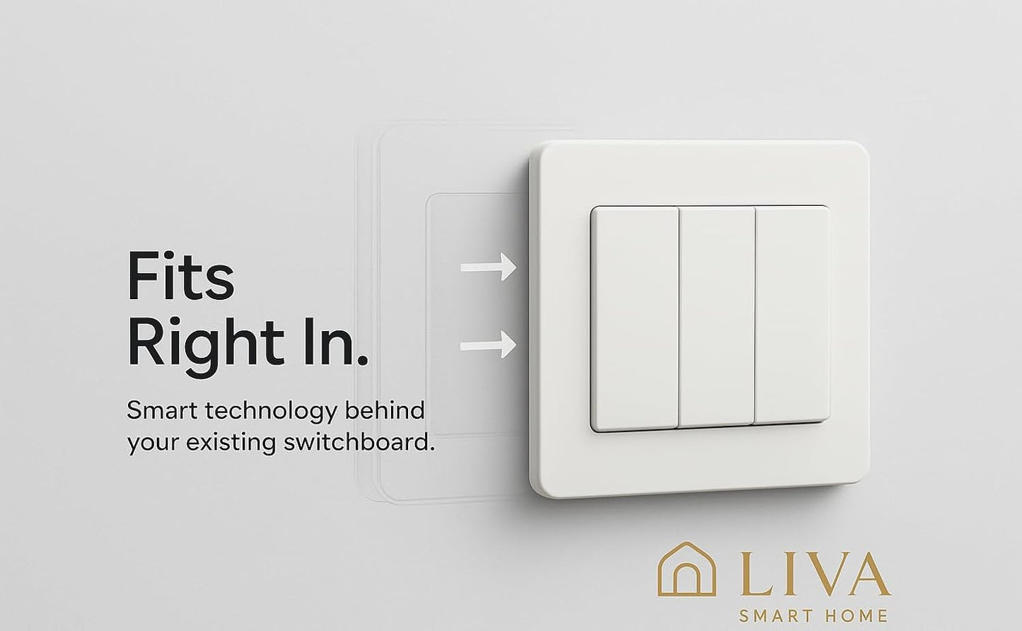 4-Switch Retrofit Module | No Internet Required | No Chinese Cloud | Alexa Voice Control, App Control, Timer Schedules, Manual Switch Support | No Rewiring Required