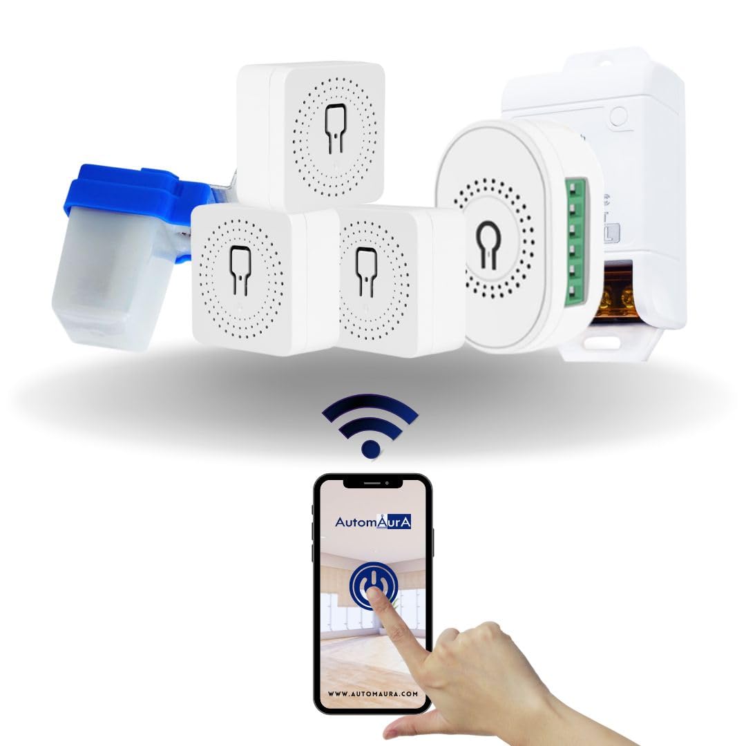 Automaura Home Automation Kit (3 BHK (Platinum Pack))