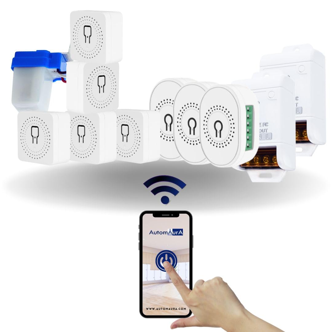 Automaura Home Automation Kit (3 BHK (Platinum Pack))