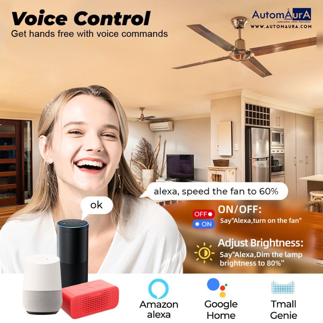 Automaura Home Automation Kit (3 BHK (Platinum Pack))