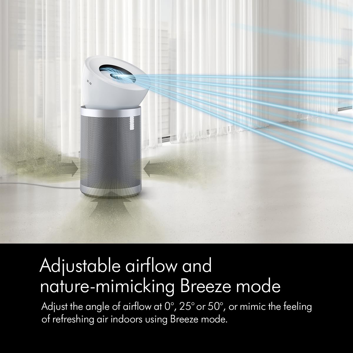 Dyson Big+Quiet Smart Air Purifier – Covers 1100 Sq. Ft | HEPA H13 Filtration | LCD Display | App Control | 2-Year Warranty