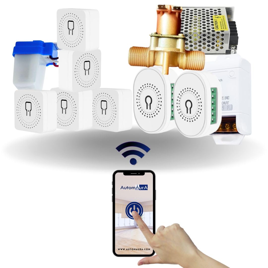 Automaura Home Automation Kit (3 BHK (Platinum Pack))