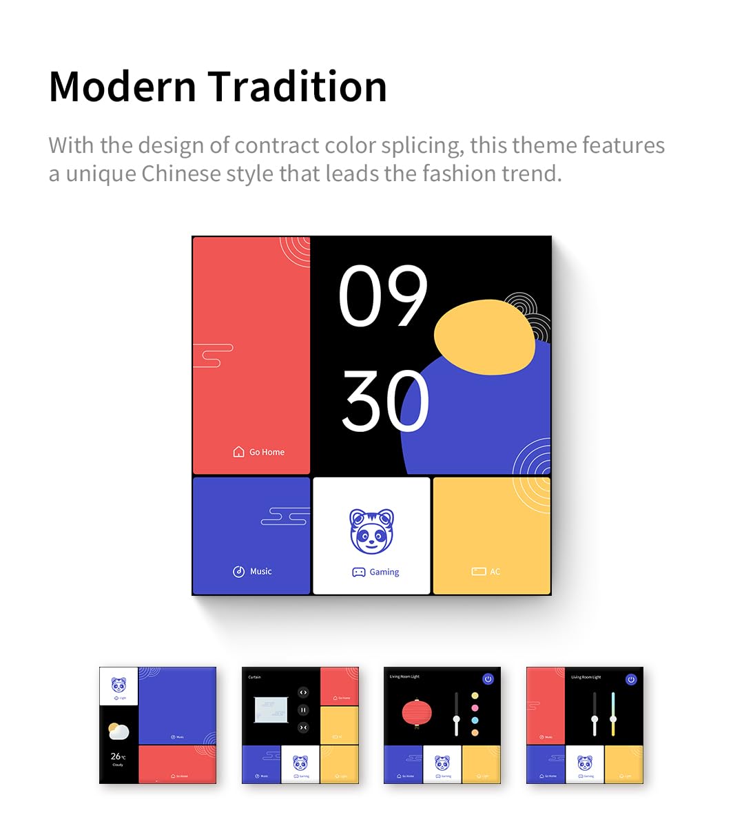 Aqara Magic Switch S1E, Smart Switch, Home Automation, Support HomeKit, Alexa, Google Home, Create Unlimited Scenes with Aqara App, Change Themes, Indoor Use only