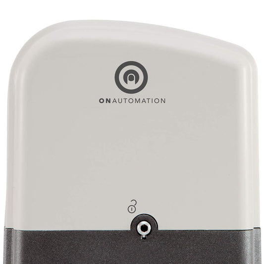 On Automation Sliding GATE Motor 230VAC Zeus KSL402A, 400kg, with 2 Remotes, 1 Pair of photocells, Universal Flashing Light,100% Italian Made