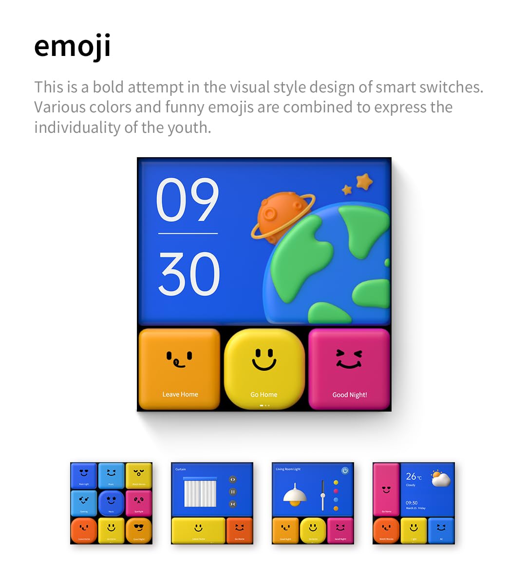 Aqara Magic Switch S1E, Smart Switch, Home Automation, Support HomeKit, Alexa, Google Home, Create Unlimited Scenes with Aqara App, Change Themes, Indoor Use only