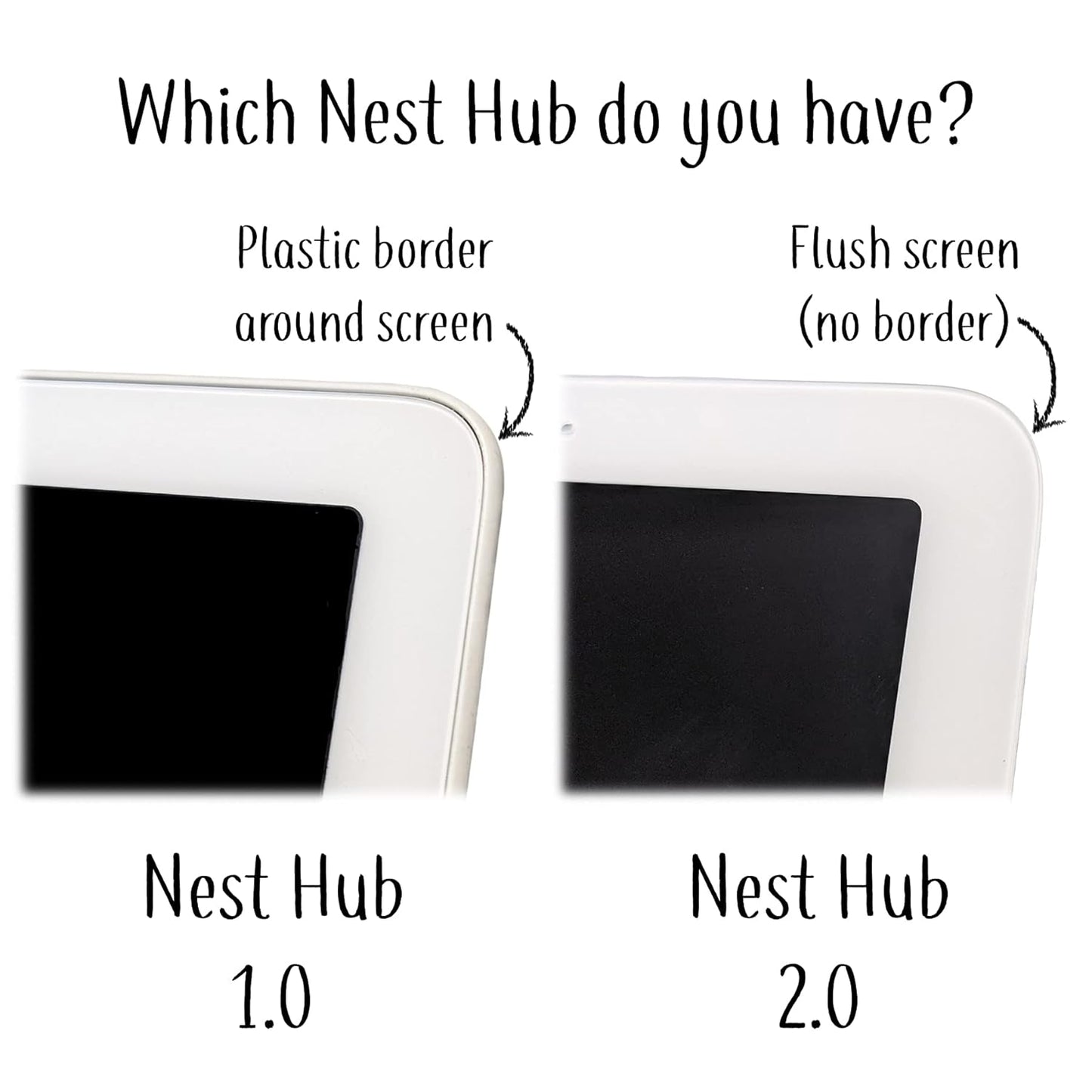 Mount Genie Built-In Wall Mount for Google Nest Hub – Flush-Fit Smart Display Mount | PoE Option | Clean In-Wall Design | Made in USA