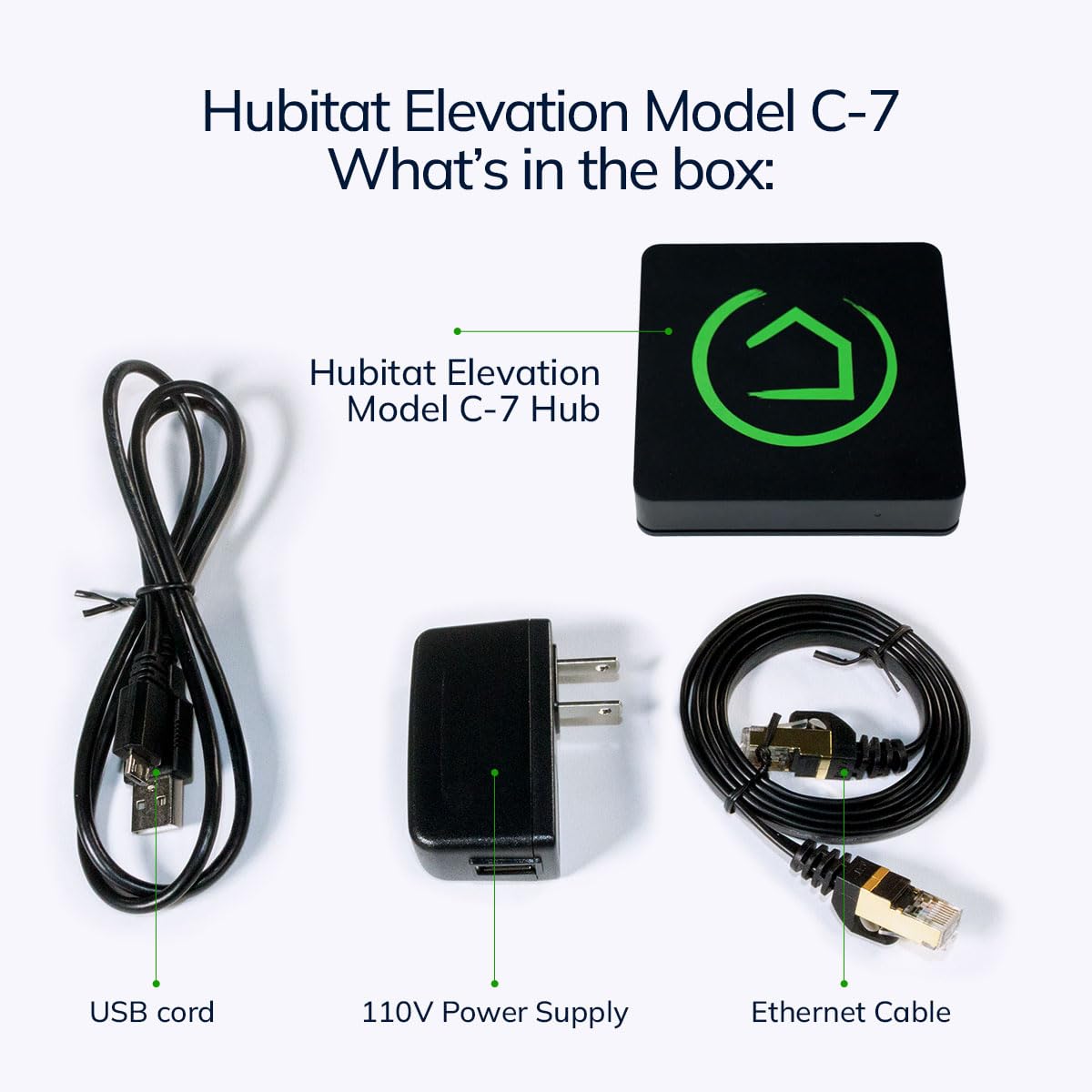 Hubitat Elevation Home Automation Hub - Smart Devices Automated with Local Hub, Personal Data Privacy, More Reliable Than Cloud Based Systems. Works with Alexa, Google Home, Lutron, Zigbee, Z-Wave