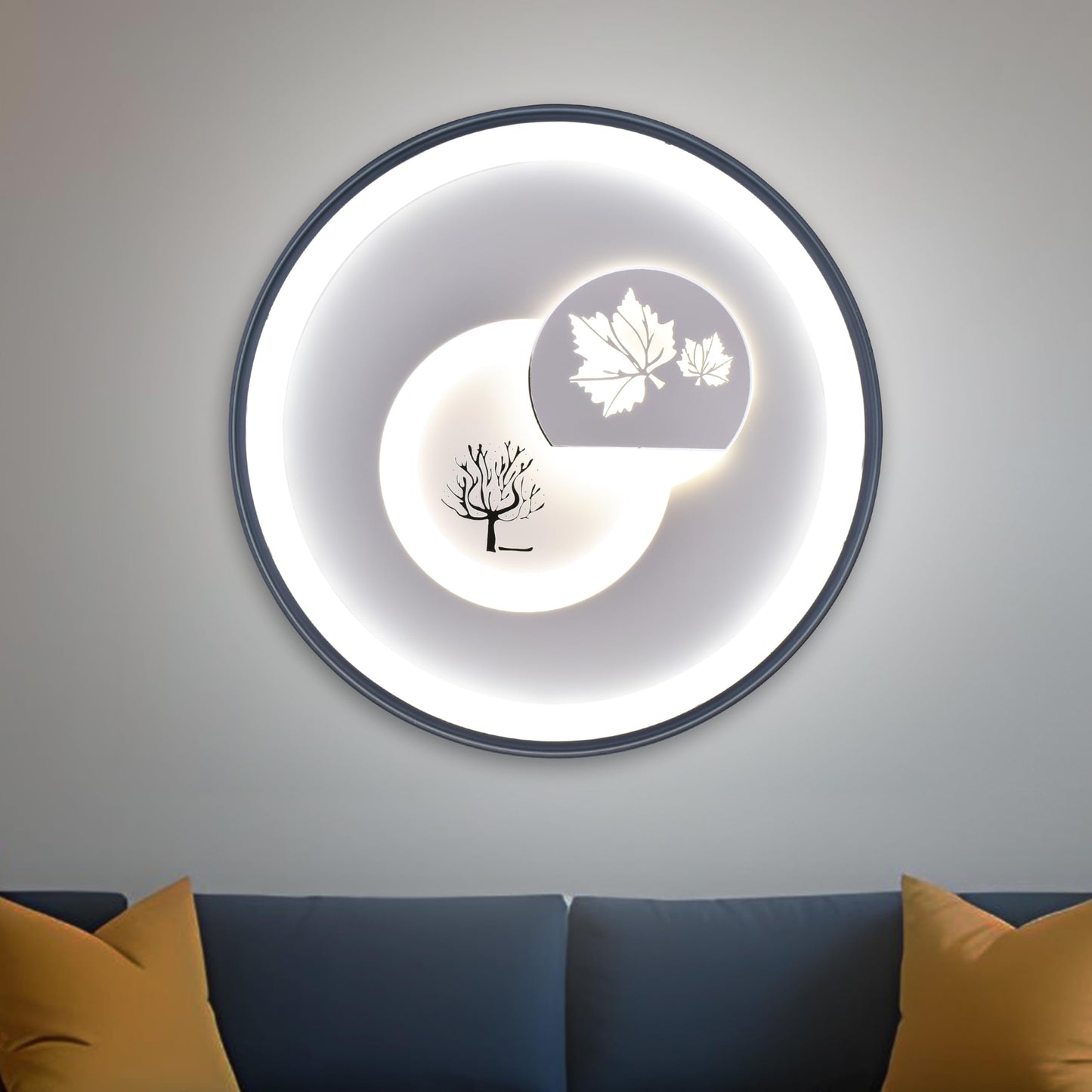 Smartway® 250 Watt Pascal Modern LED Ceiling Chandelier for Hall, Living Room, Bedroom (Google, Alexa) Smart Voice Assist App Control