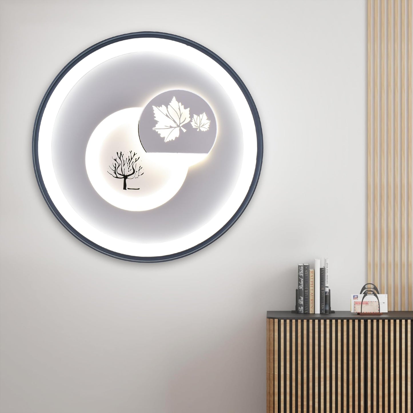 Smartway® 250 Watt Pascal Modern LED Ceiling Chandelier for Hall, Living Room, Bedroom (Google, Alexa) Smart Voice Assist App Control