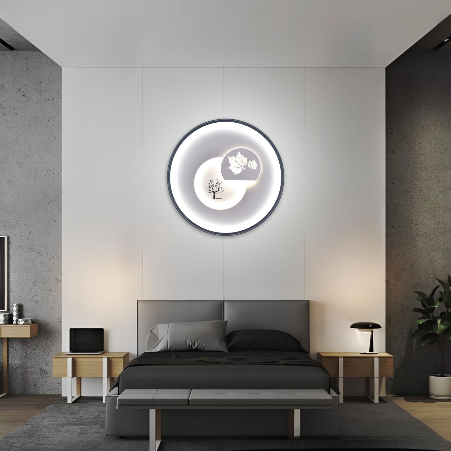 Smartway® 250 Watt Pascal Modern LED Ceiling Chandelier for Hall, Living Room, Bedroom (Google, Alexa) Smart Voice Assist App Control