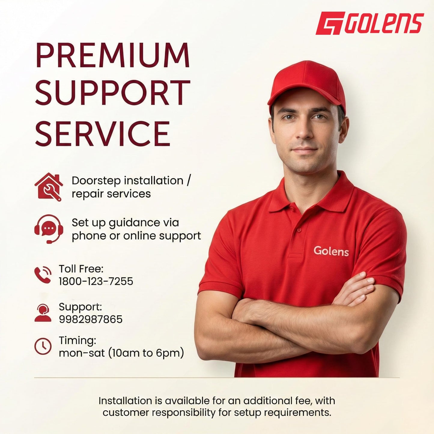 Golens X95 Luxury Smart Digital Door Lock | 9 Ways Unlocking | 3D Face ID | Fingerprint | Mobile App | RFID Card | PIN | OTP, Mechanical Key, Temporary Password, Door Viewer, No Extra Gateway Required