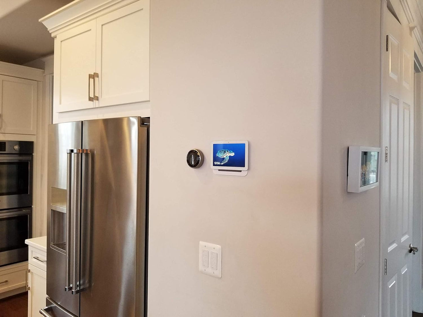 Mount Genie Built-In Wall Mount for Google Nest Hub – Flush-Fit Smart Display Mount | PoE Option | Clean In-Wall Design | Made in USA