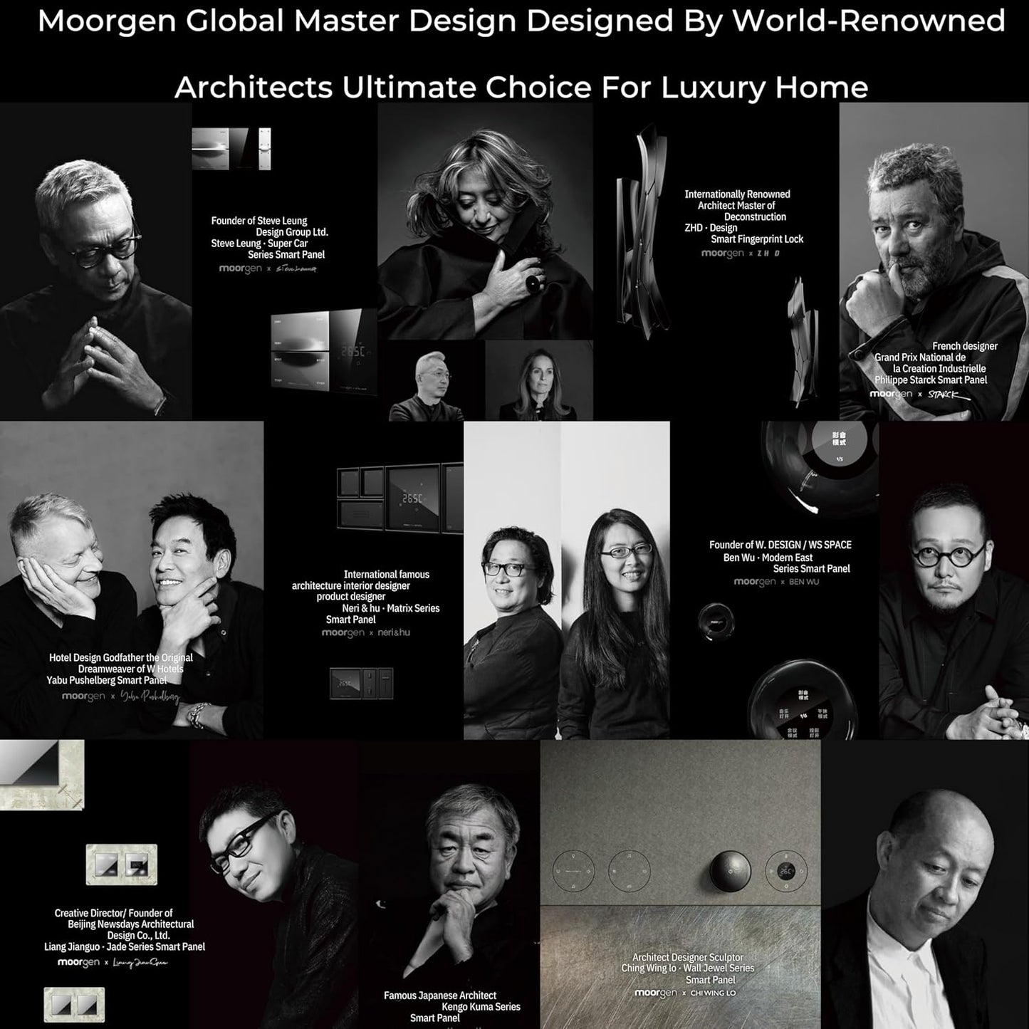 Moorgen T5+ Smart Door Lock – 6-Layer Security with Face Recognition, Anti-Pry Alarm, Virtual Password | Futuristic Design Recommended by Zaha Hadid